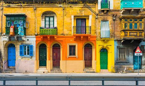 a street of Malta