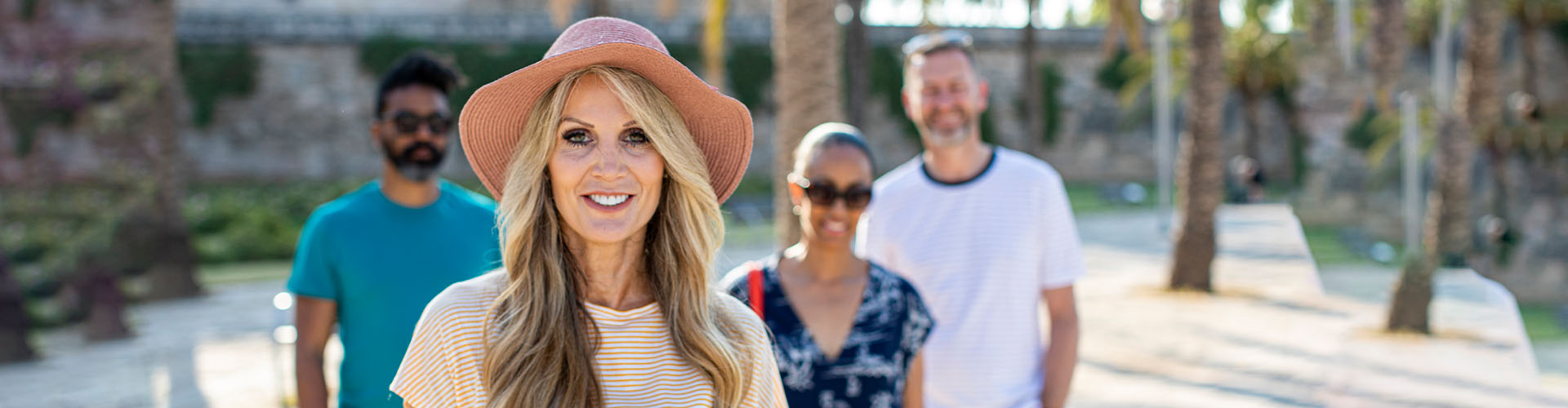 Just You group walking in Palma