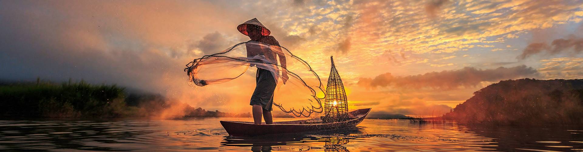 Fisherman in Thailand