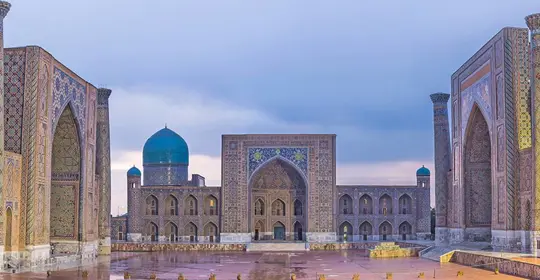 The Registan in Uzbekistan