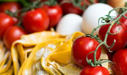 Tastes of Tuscany, pasta and Tomatoes