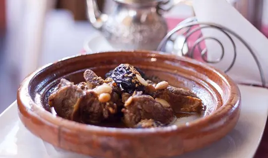 Moroccon tagine tasting