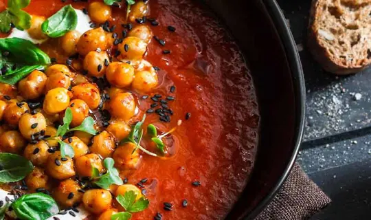 Chickpea Gazpacho