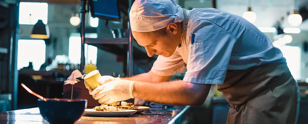 Chef in a kitchen