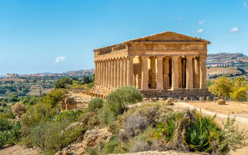 Temple of Concordia, in the Valley of the Temples