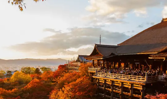 Kiyomizu-dera in Kyoto, Japan